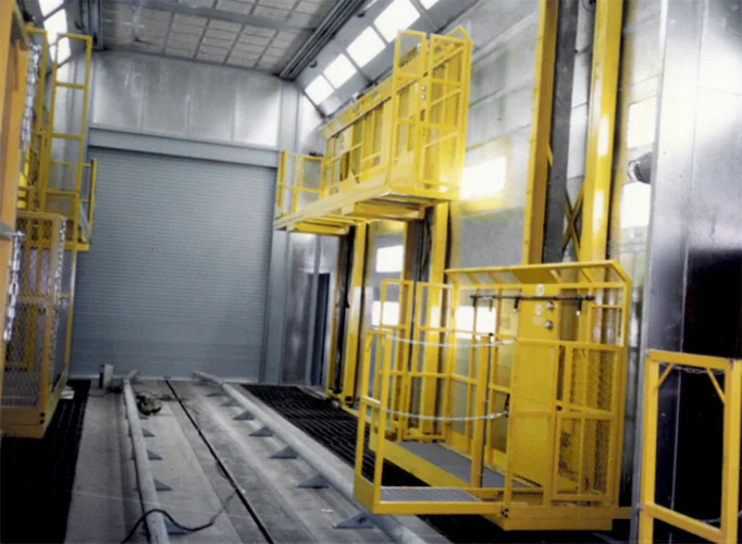 Custom Wall-Mounted Work Platform | LPI, Inc.