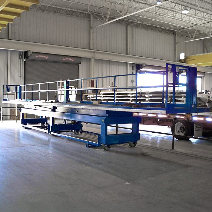 Long Adjustable Height Work Platform | LPI Inc.