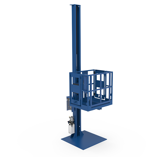 VL Series Powder Coating Vestibule Access Lift | LPI Inc